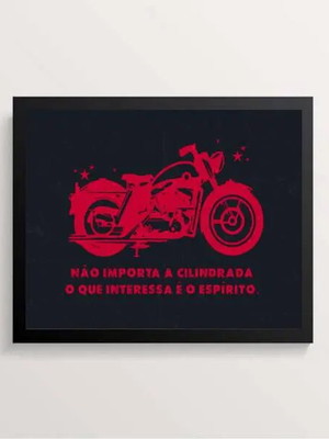 Quadro moto não importa a cilindrada (a3- com vidro)
