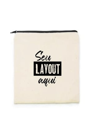 Sacos personalizados com ziper - 20x25cm