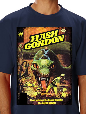Camiseta flash gordon hq