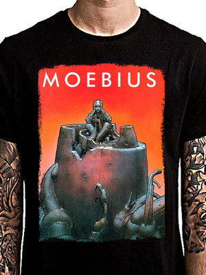 Camiseta moebius, metal hurlant