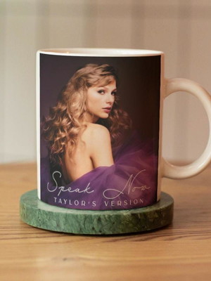 Caneca speak now taylor swift taylor's version porcelana