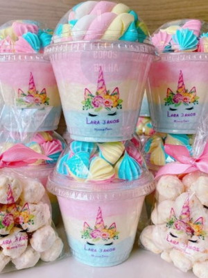 50 copos bolha de 270 ml com div. personalizado