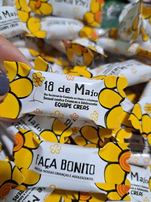 100 balas maio laranja