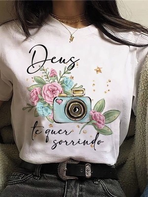 Camiseta personalizada feminina evangélica