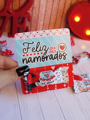 100 tag com balinha de iogurte - dia do namorados