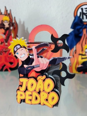 20 itens caixa alça naruto