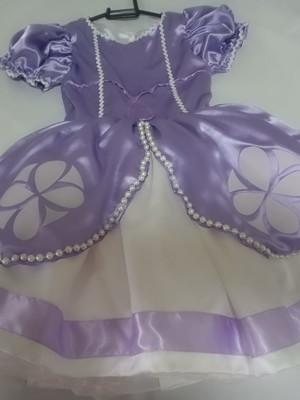 Vestido princesa sofia