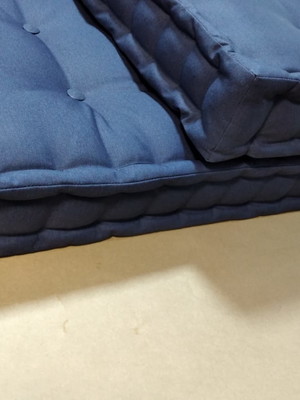 Futon assento almofada turco sob medida impermeável