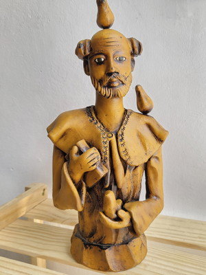 Escultura são francisco ass. mestre luiz galdino