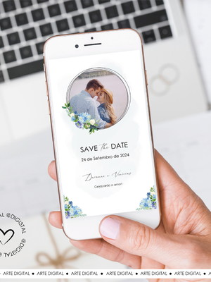 Save the date - serenity com foto