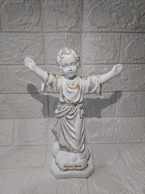 Menino jesus de braços abertos , 30cm