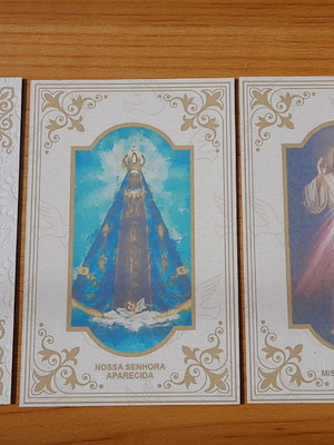 30 santinhos com oração