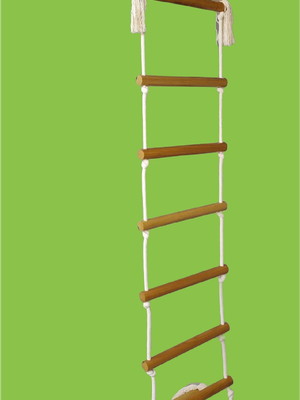 Escada de cordas crianças fitness