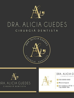 Identidade visual logo odontologia