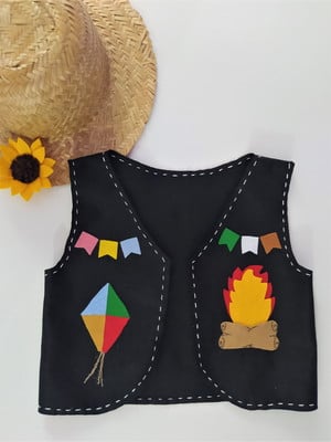 Colete festa junina infantil