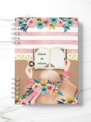 Diário de leitura coleção meus planos | planner de leitura