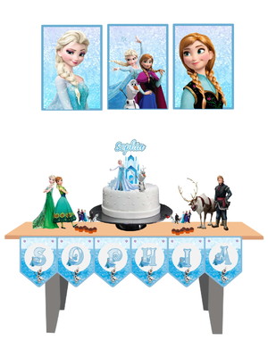 Kit festa frozen