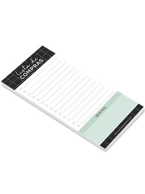 Bloquinho magnético lista de compras