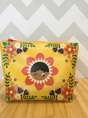 Necessaire tity p - menina flor