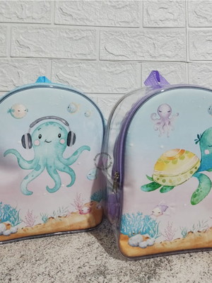 Mochila plástico personalizada