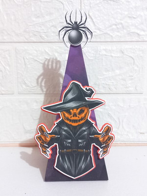 Caixa piramide halloween 2