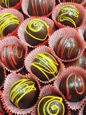 Mini trufas recheadas