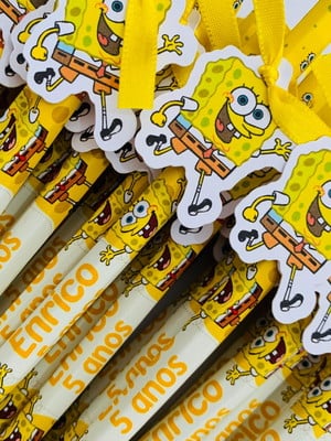 Lápis personalizado bob esponja