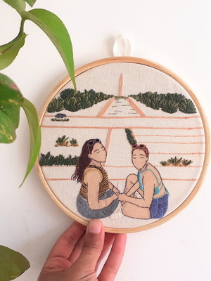 Bordado personalizado a partir de foto - 17 m
