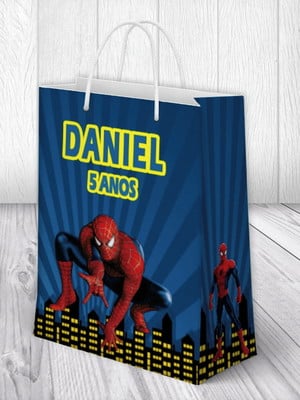 Sacolinha homem aranha