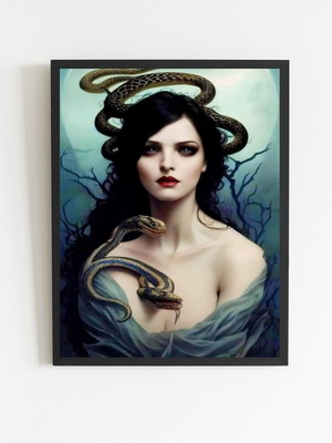 Quadro decorativo deusa lilith