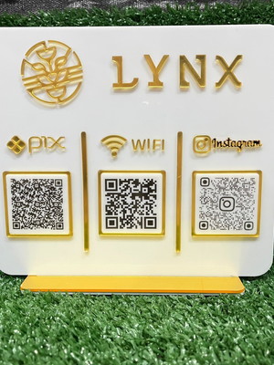 Placa qrcode