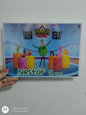 Jogo americano personalizado