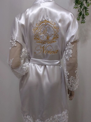 Robe noiva luxo