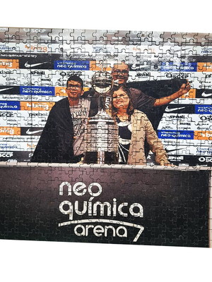 Quebra-cabeça personalizado com fotos 500 peças mdf