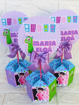 Centros de mesa boo ( monstros sa)
