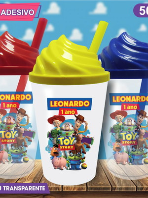 Copo chantilly personalizado toy story mod. 2 - 500 ml