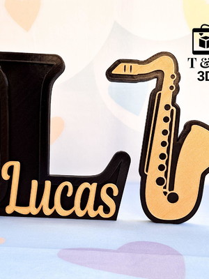 Nome personalizado 3d