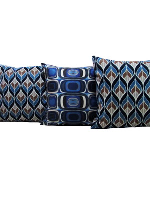 Capas almofadas 40 x 40 tecido veludo conjunto 3 peças