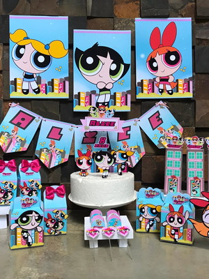 Meninas super poderosas, decoração
