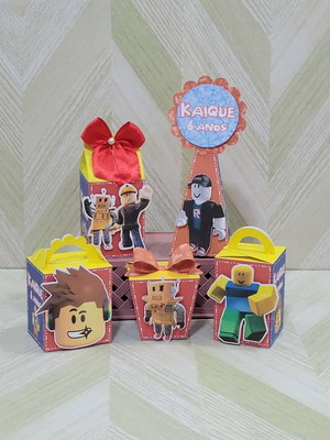 30 personalizados roblox menino
