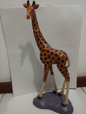 Estátua de girafa 50cm