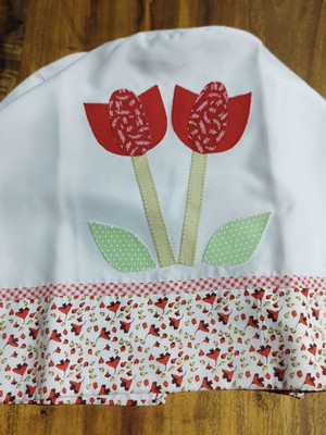 Capa de galão de água de 20 litros tulipa