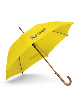 10 guarda chuvas personalizados amarelo
