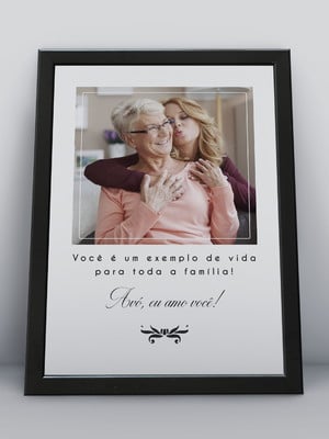 Foto colagem personalizada, tema: avós