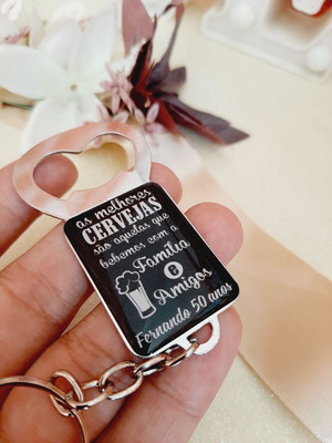 Chav.abridor de garrafa personalizado
