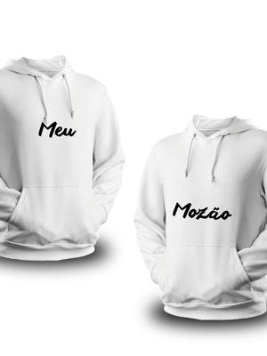 Kit 2 moletom flanelado personalizado com a sua marca