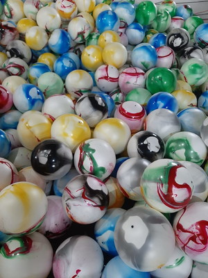 Bola dente de leite- kit com 30 - tamanho futebol