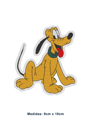 Patch bordado termocolante pluto - modelo2
