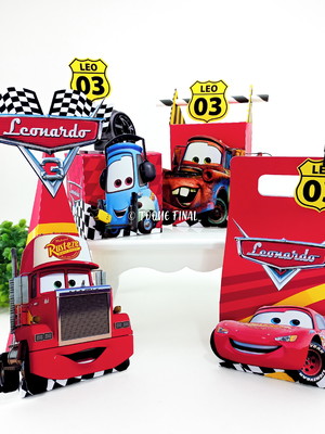 Kit personalizado clássico carros com 24 itens