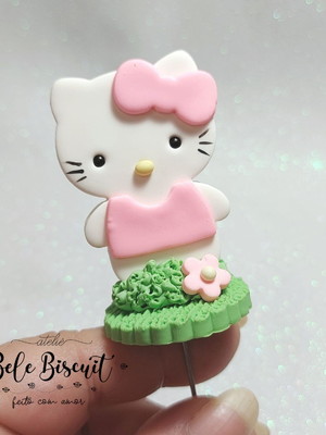 Enfeite de chimarão hello kitty